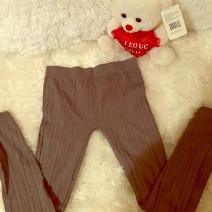 2pc grey New York sweater and leggings